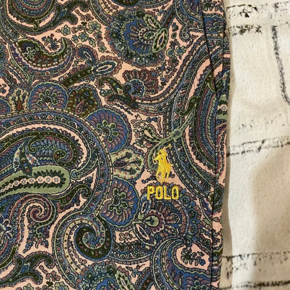 Polo Ralph Lauren Paisley Fleece Jogger Pants 3XT
